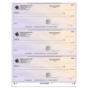 High Security Laser 3 To Page - Purple Safety