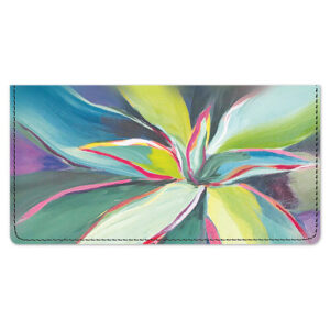 Succulents Checkbook Cover