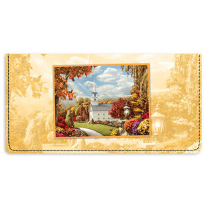 Country Churches Checkbook Cover