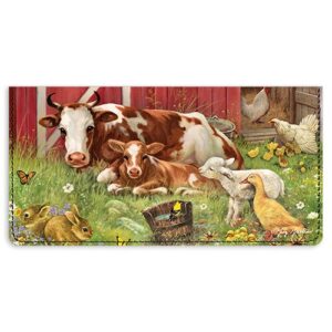 Barnyard Babies Checkbook Cover