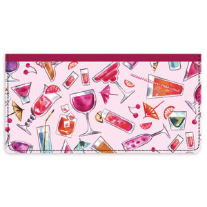 Happy Hour Checkbook Cover