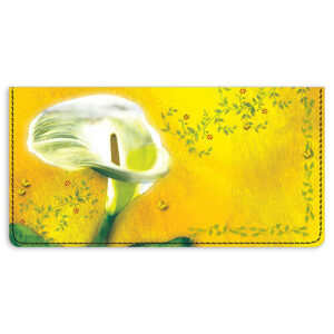 Gail Marie Colorful Blooms Checkbook Cover