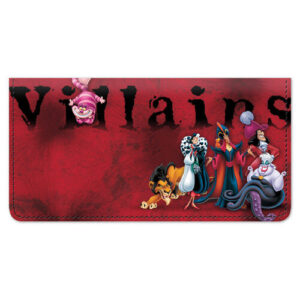 Disney Villains Checkbook Cover