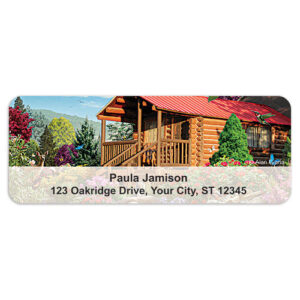 Log Cabins Sheet Labels